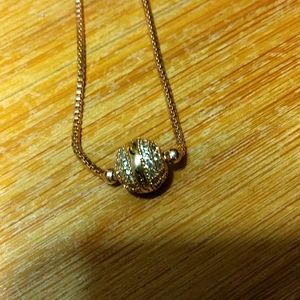 Rose gold CZ bolo bracelet